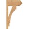 Ekena Millwork Merced Arts & Crafts Smooth Outlooker, Western Red Cedar, 7 1/2"W x 16"D x 28"H OUT08X16X28MRC03SWR - alternate 4